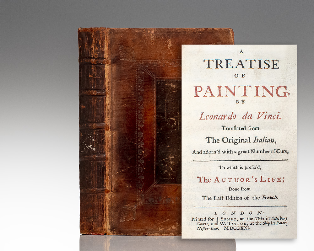 Trattato della Pittura di Lionardo da Vinci First Edition