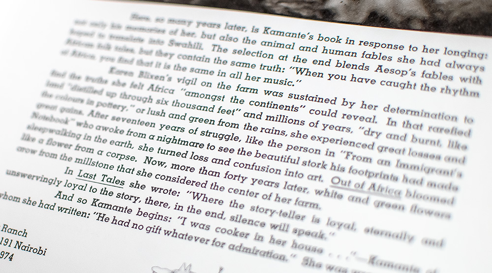 Longing For Darkness: Kamante's Tales From Out of Africa.