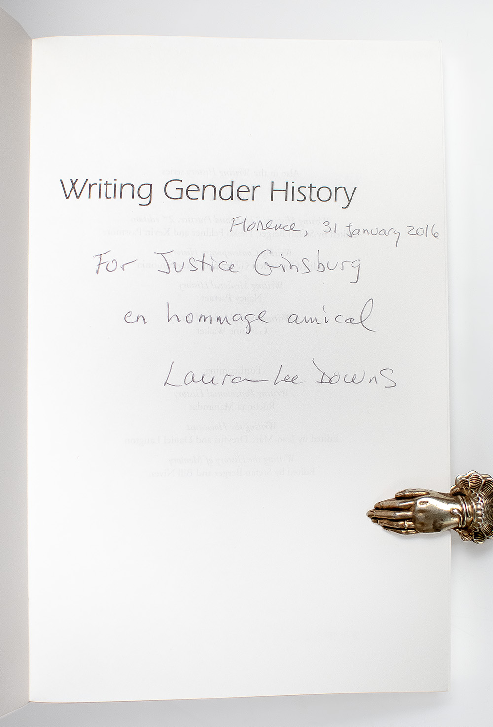 Writing Gender History: Second Edition.