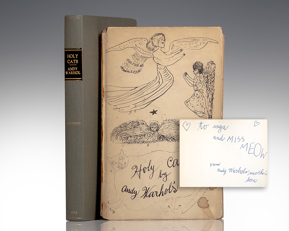 Holy Cats By Andy Warhol's Mother. - Raptis Rare Books | Fine Rare