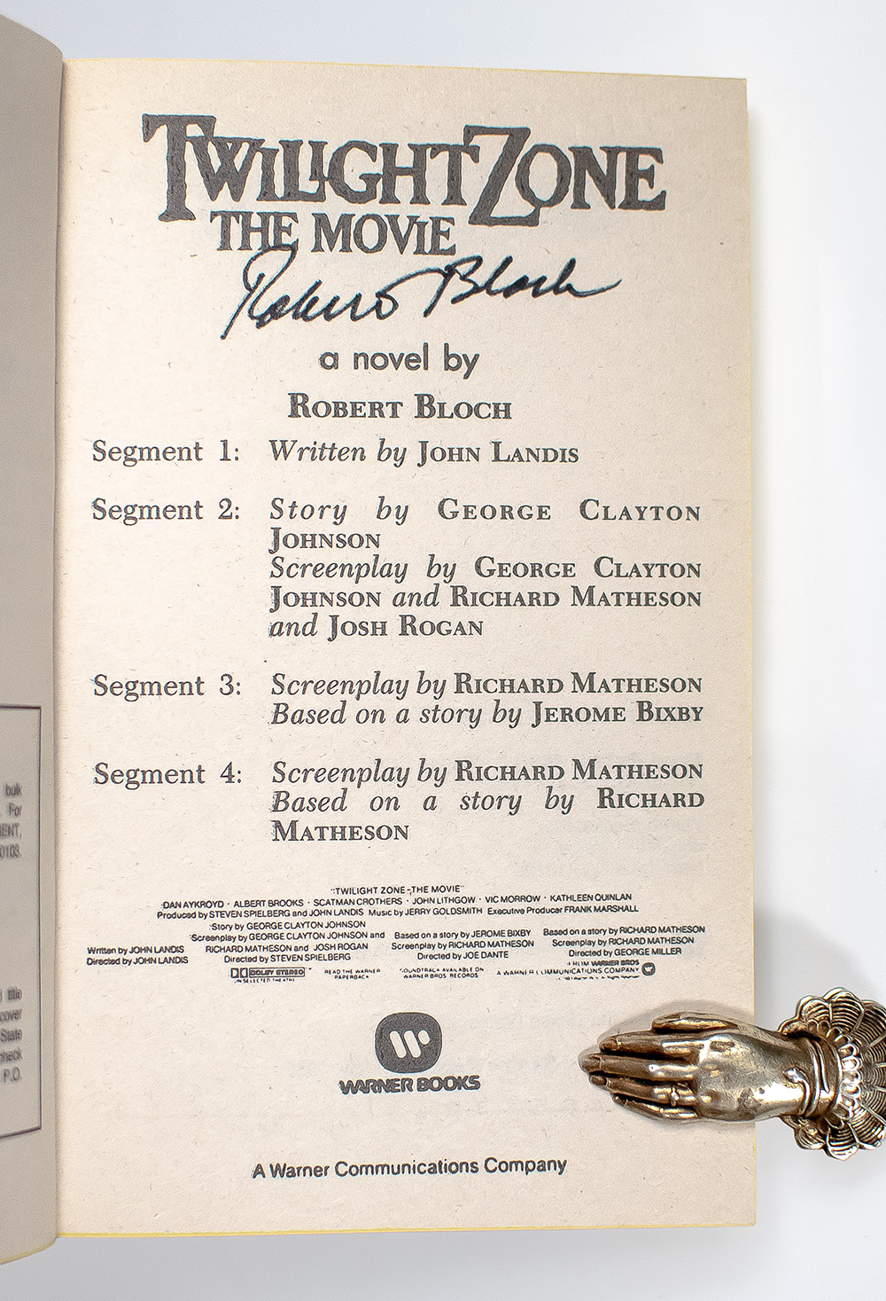 Twilight Zone: The Movie.