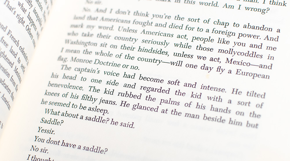Blood Meridian or The Evening Redness in the West.