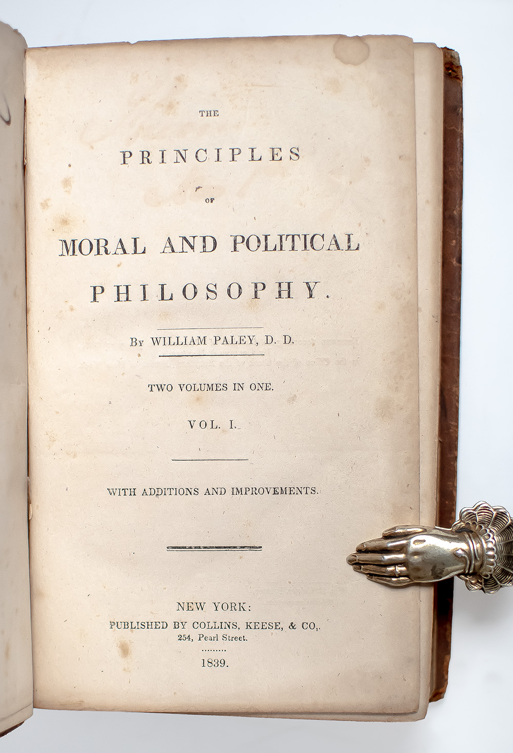 The Principles of Moral and Political Philosophy.