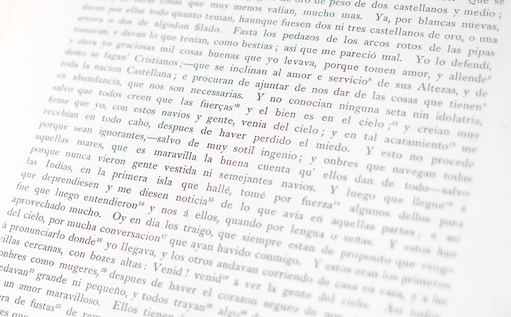 The Spanish Letters of Columbus to Luis de Sant' Angel: Escribano de Racion of the Kingdom of Aragon Dated 15 February 1493.
