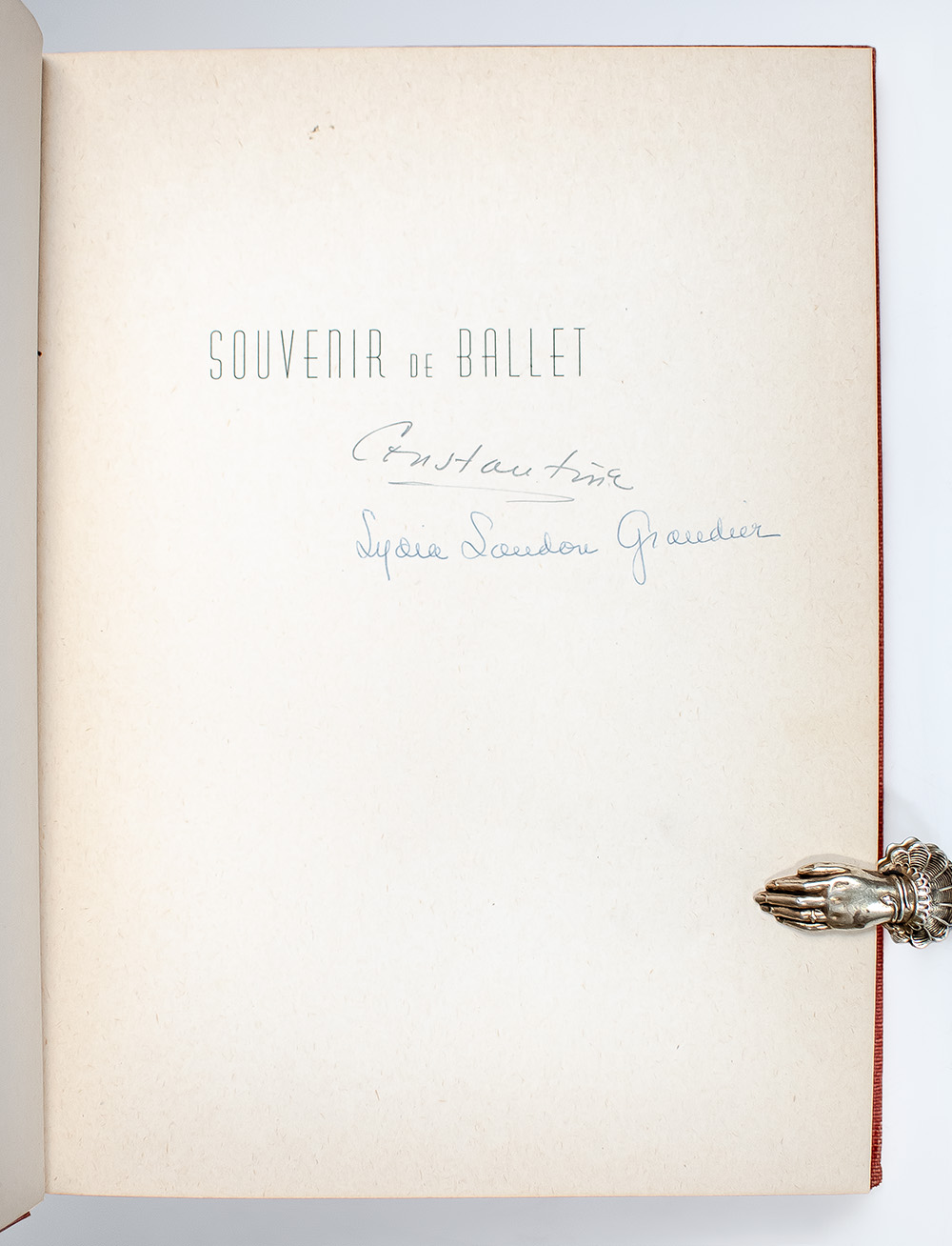 Souvenir de Ballet.