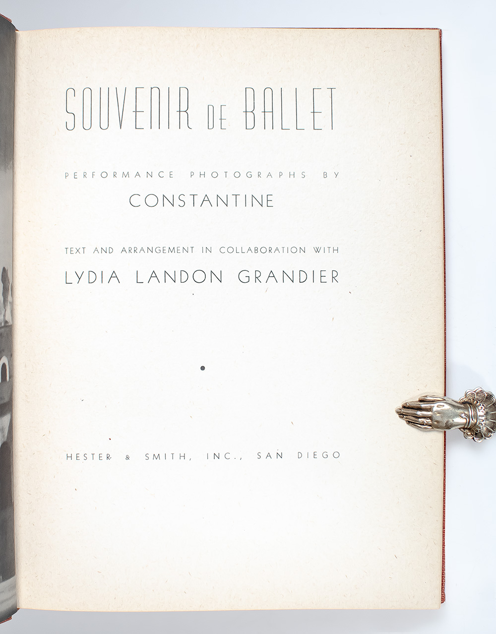 Souvenir de Ballet.