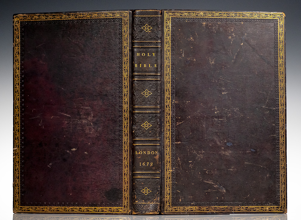 The Holy Bible Containing the Old and New Testament. Newly translated out of the originall tongues and with the former translations diligently compared and revised by his Majesties speciall Command.