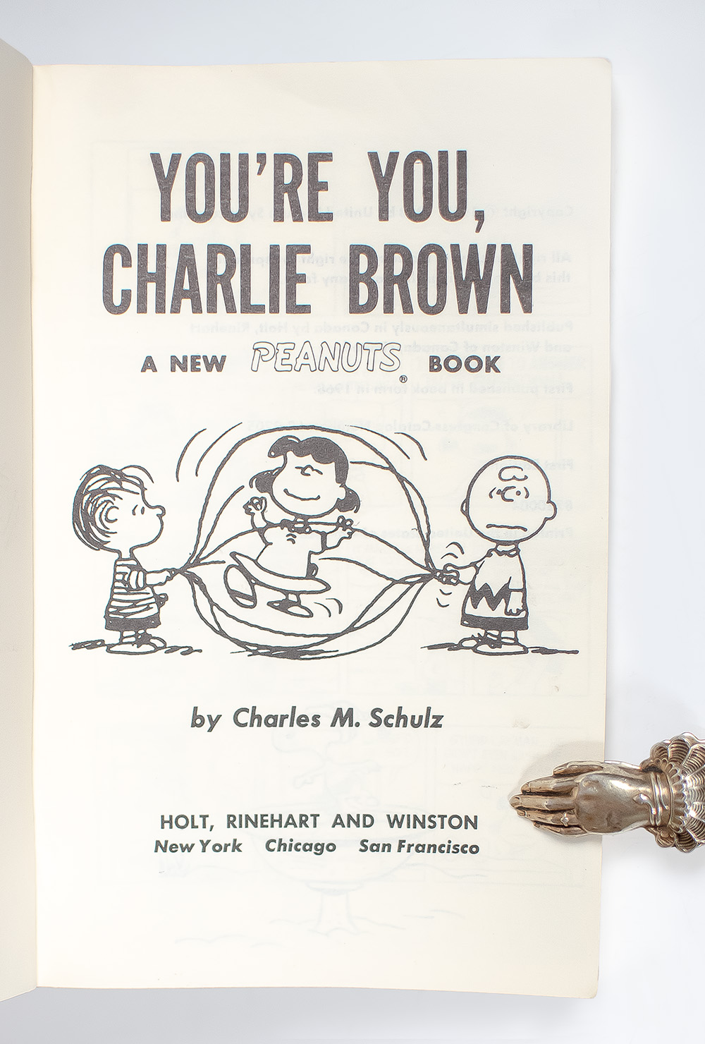 You’re you, Charlie Brown.