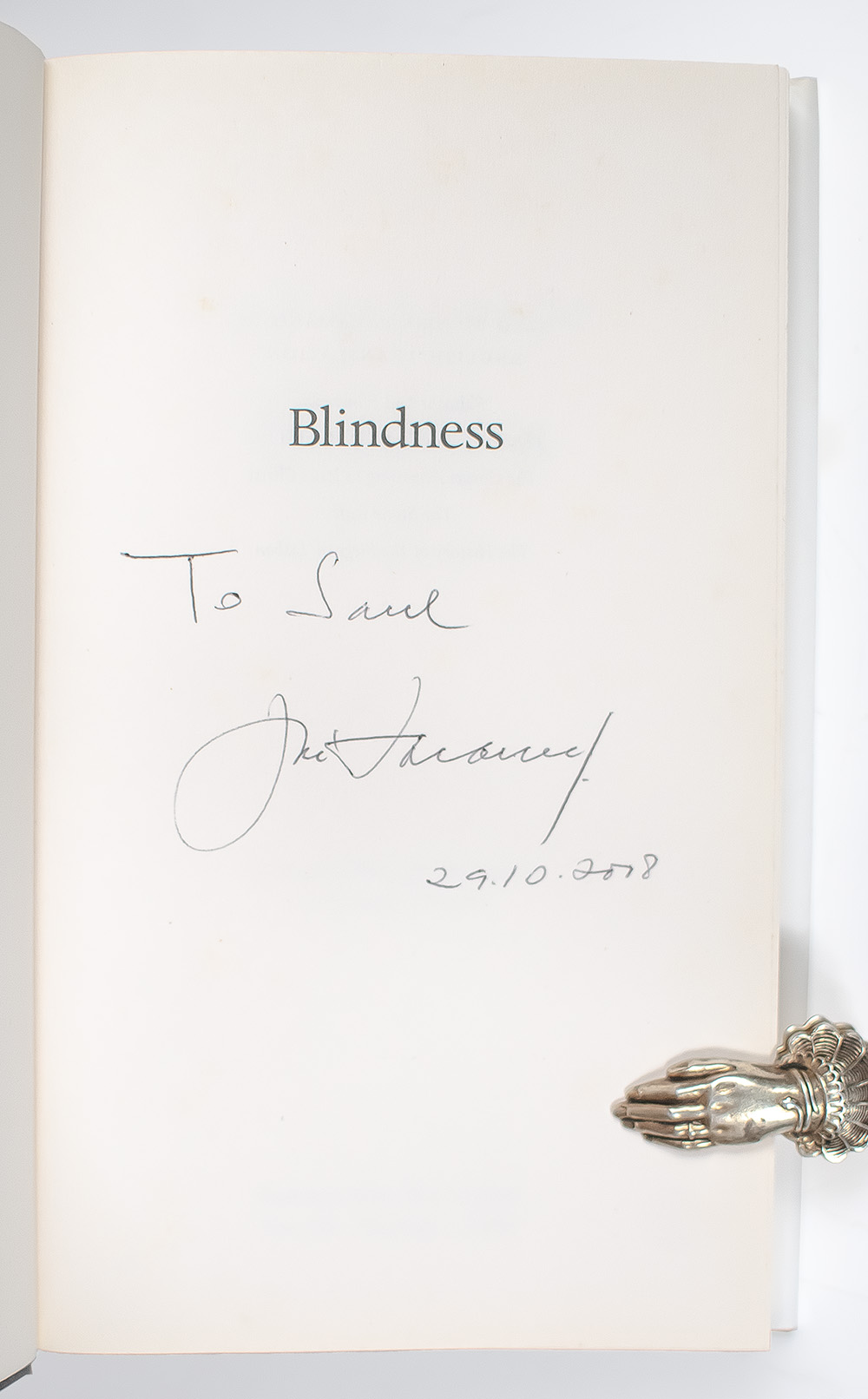 Blindness.