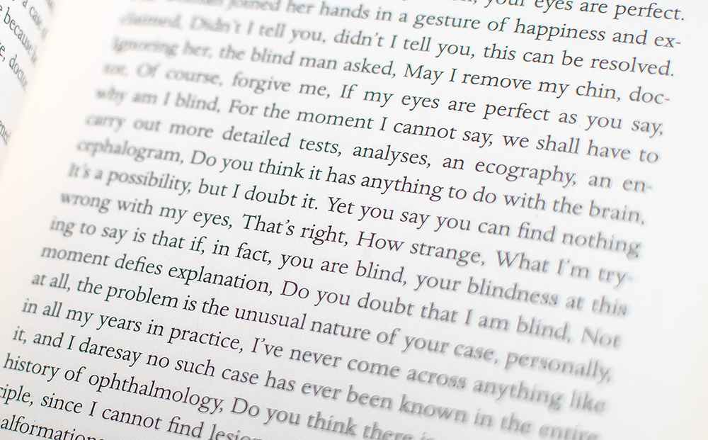 Blindness.