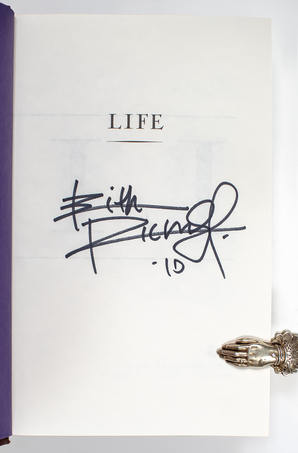 Life: Keith Richards First Edition Rare Book