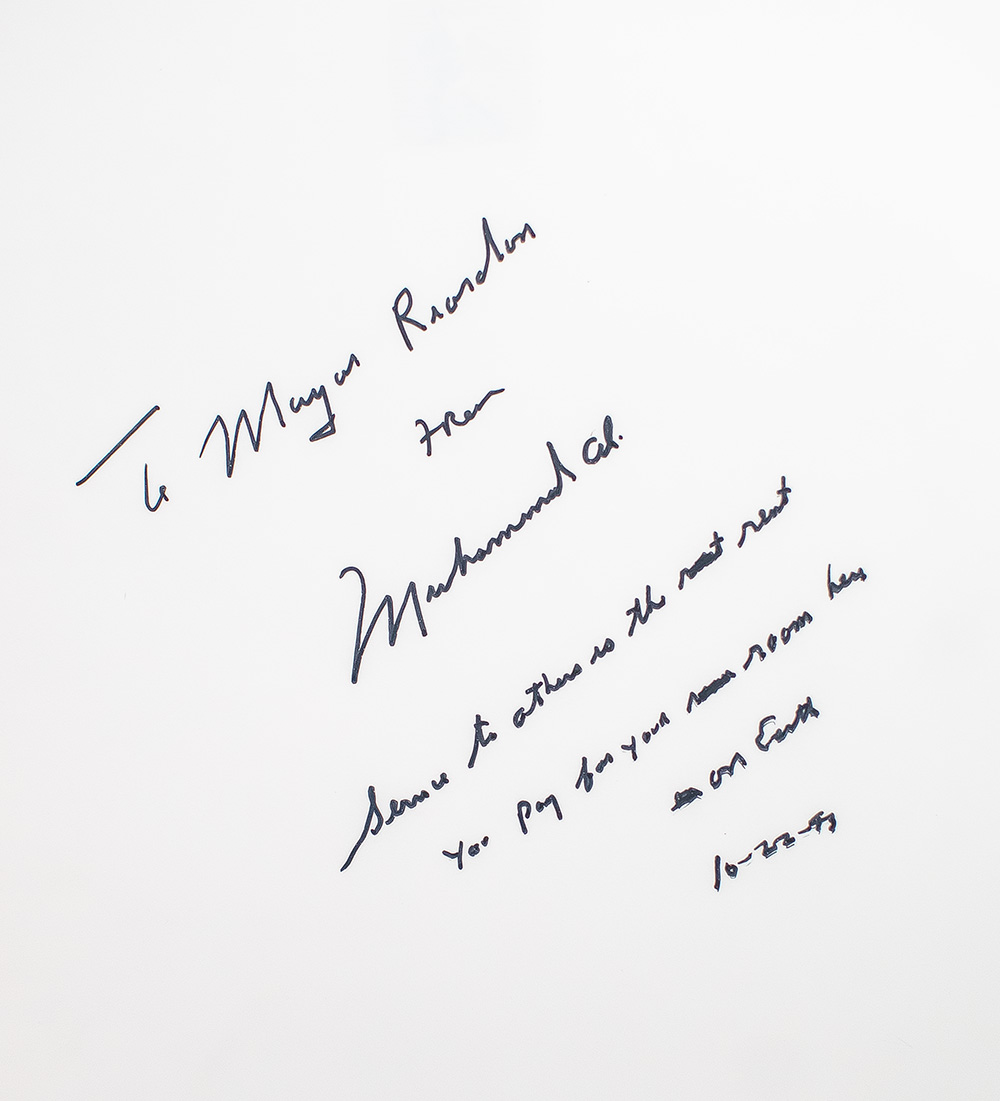 Muhammad Ali: A Thirty-Year Journey.
