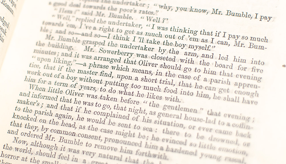 Oliver Twist.