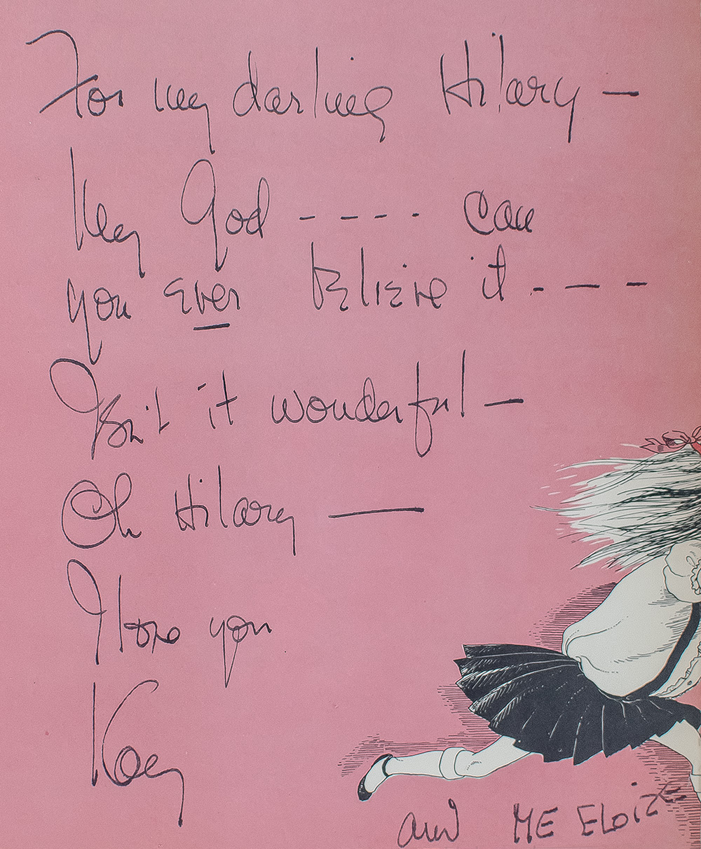 Eloise: A Book For Precocious Grown Ups.