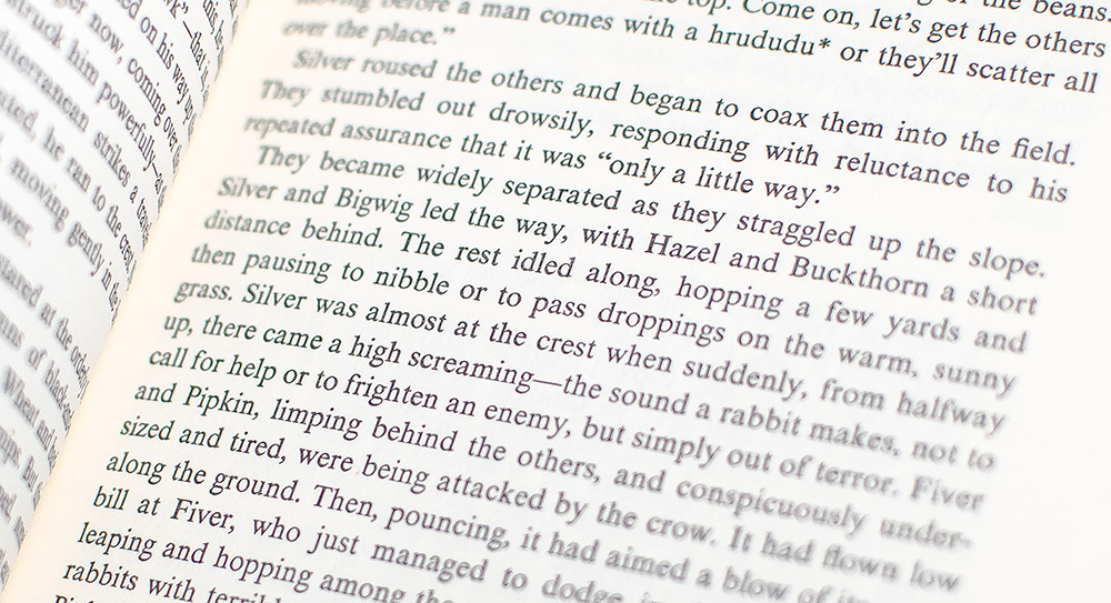 Watership Down.