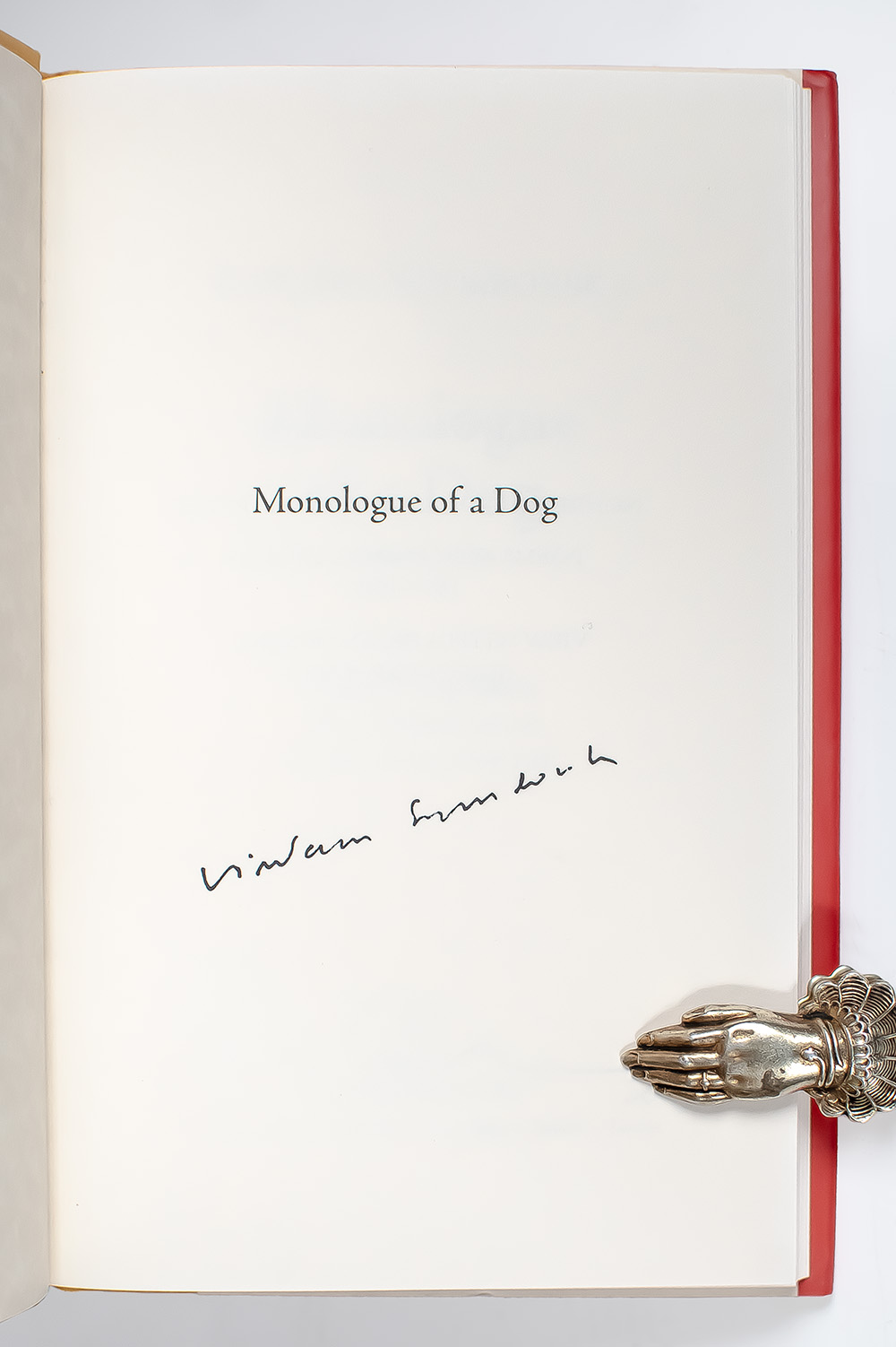 Monologue of a Dog: New Poems.