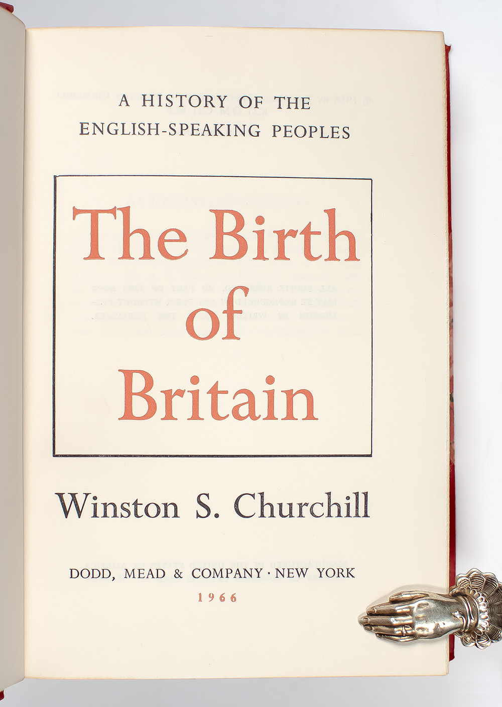 A History of the English-Speaking Peoples.
