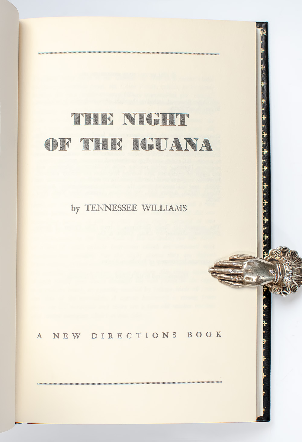 The Night of the Iguana.
