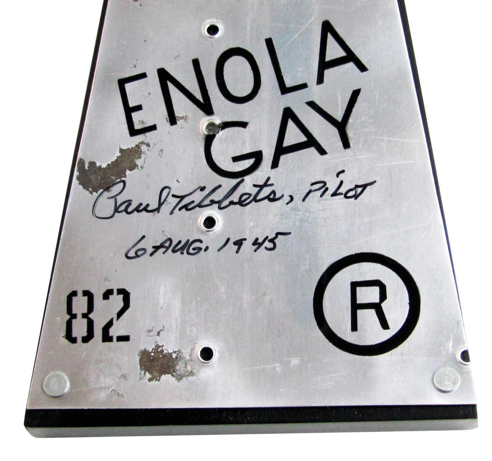 Paul Tibbets Signed B-29 Superfortress Enola Gay Model. - Image 3