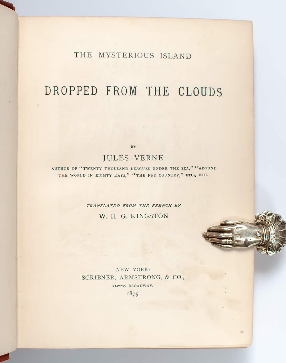 The Mysterious Island Trilogy: Dropped From the Clouds, Abandoned, and The Secret of the Island.