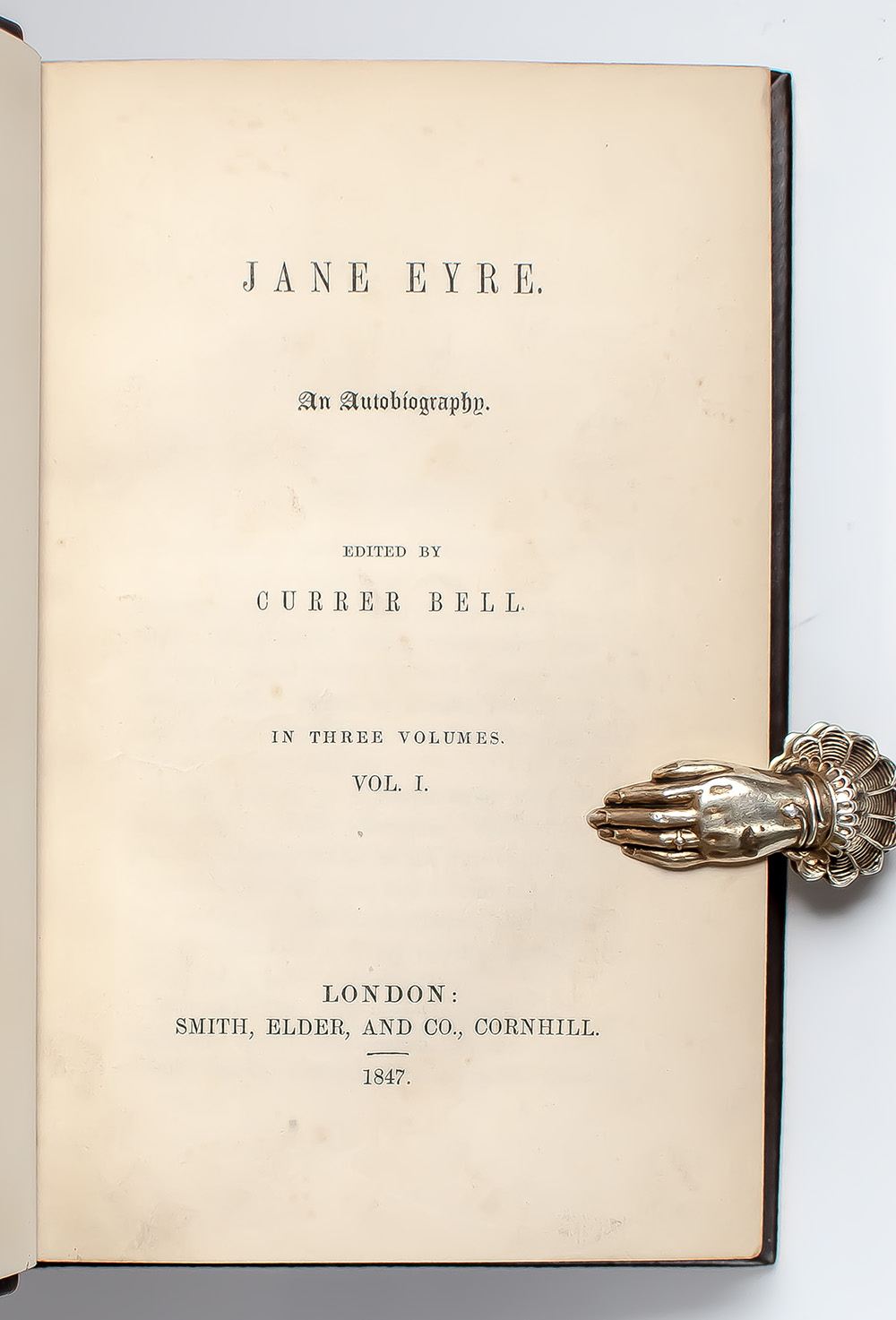 Jane Eyre: An Autobiography.