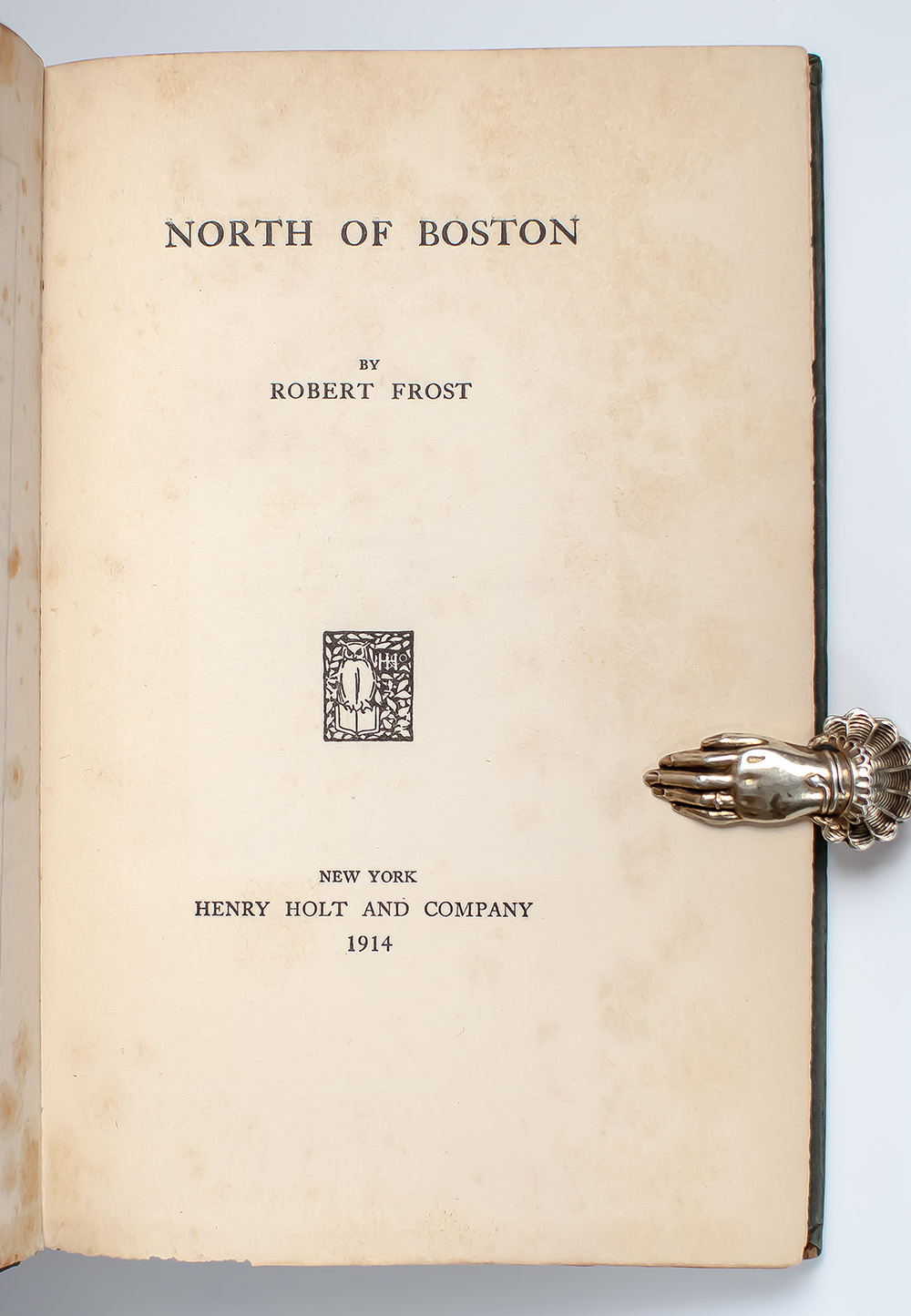North of Boston.