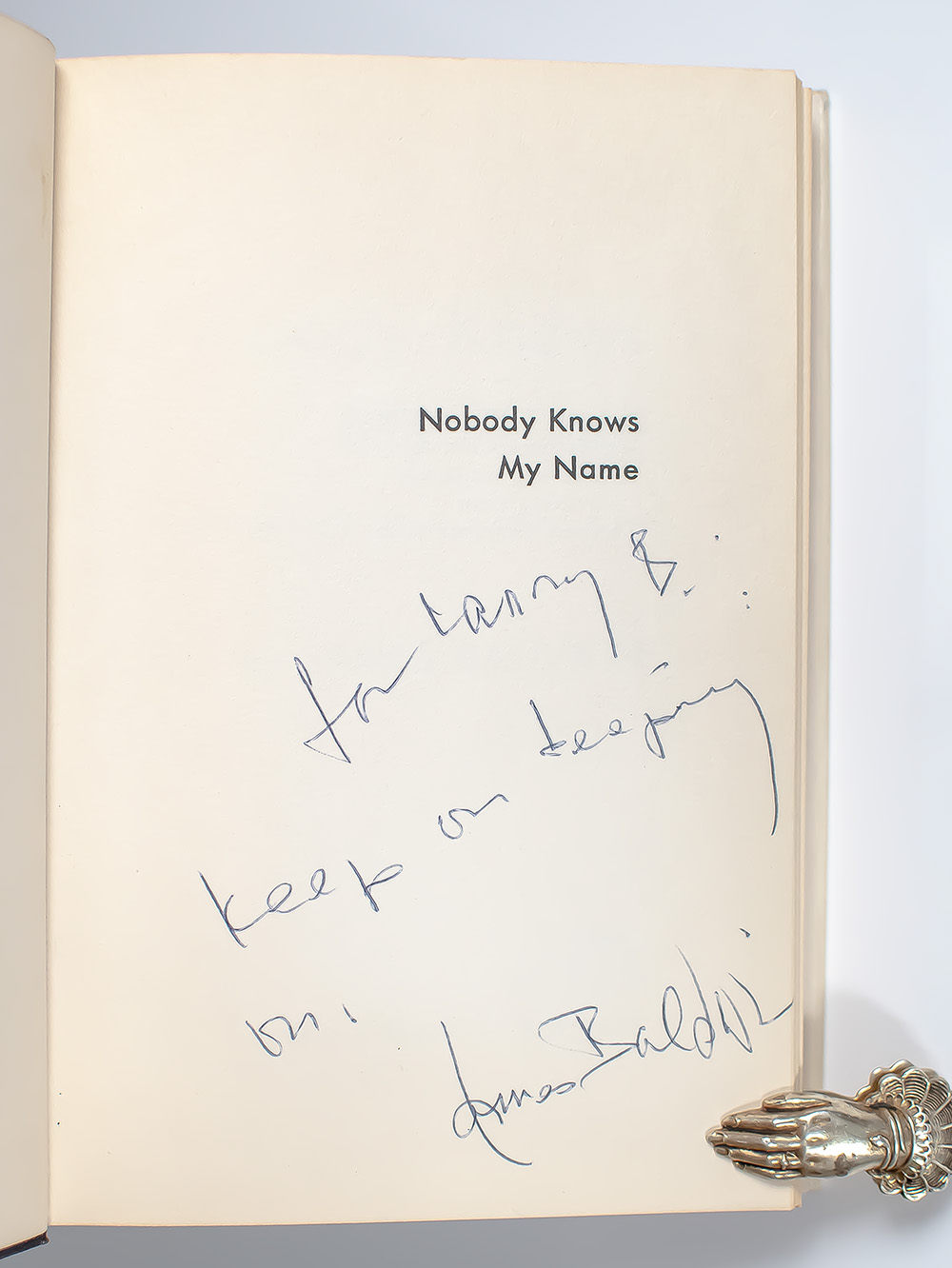 Nobody Knows My Name: More Notes of a Native Son.