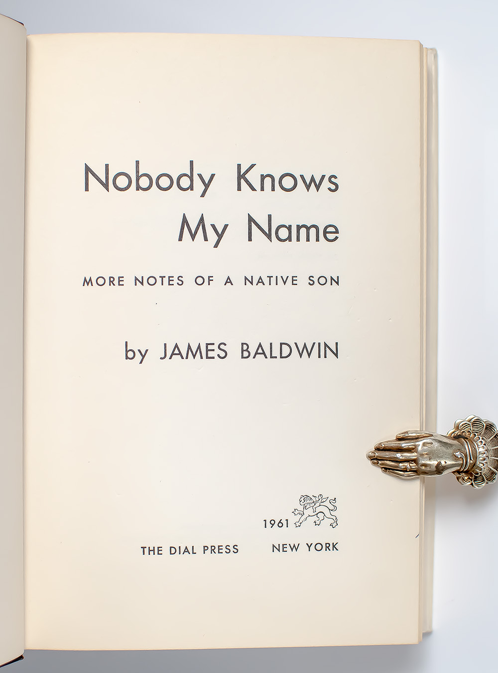 Nobody Knows My Name: More Notes of a Native Son.