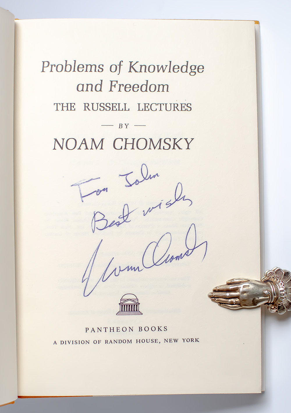 Problems of Knowledge and Freedom: The Russell Lectures.