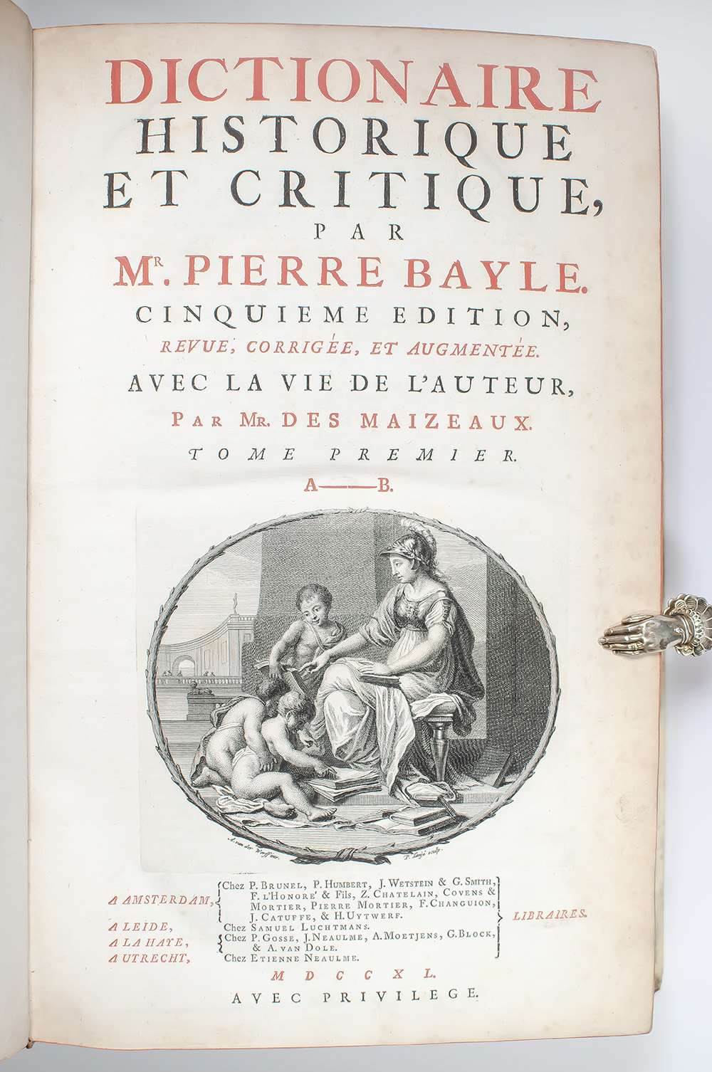 Dictionaire Historique Et Critique, Par Mr. Pierre Bayle.