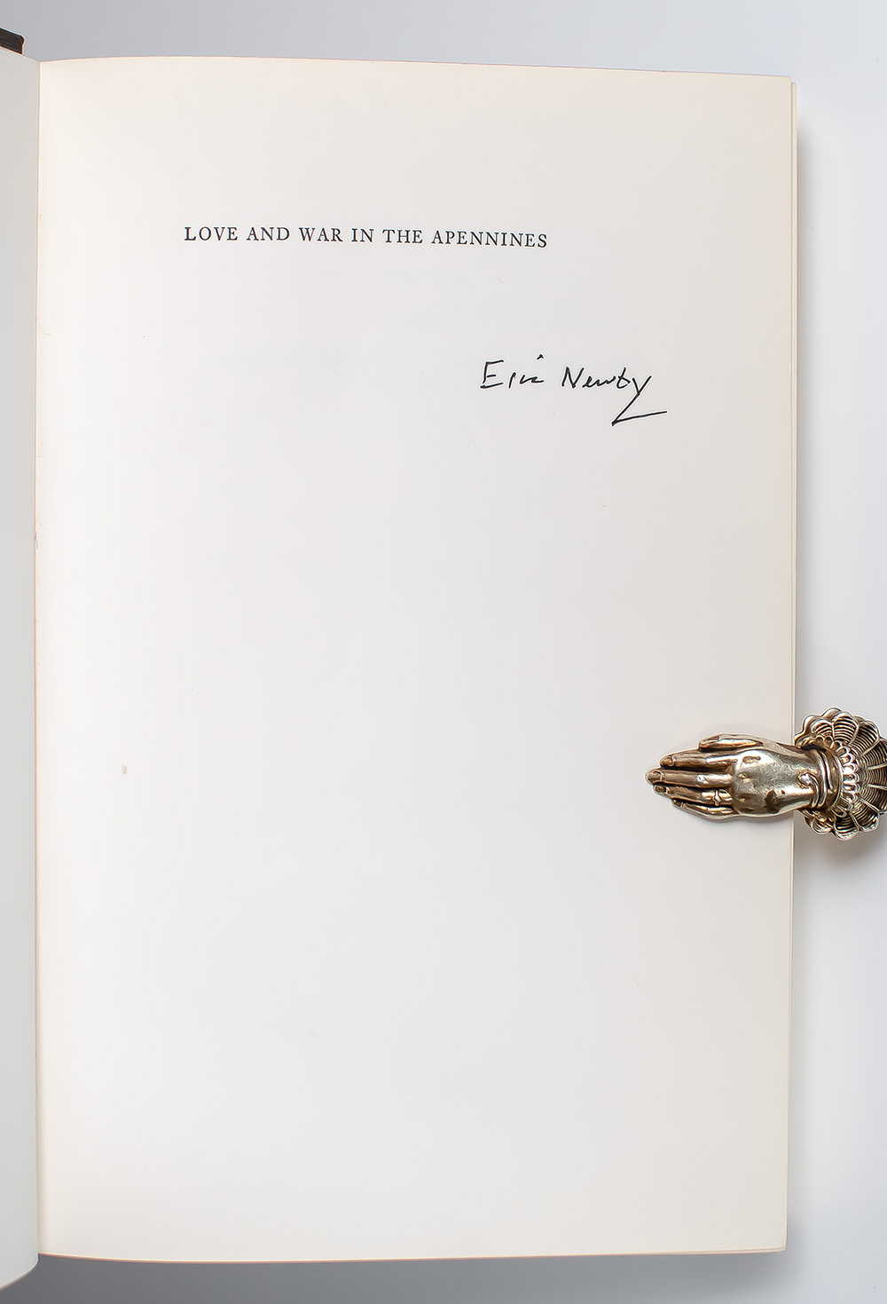 Love and War in the Apennines.