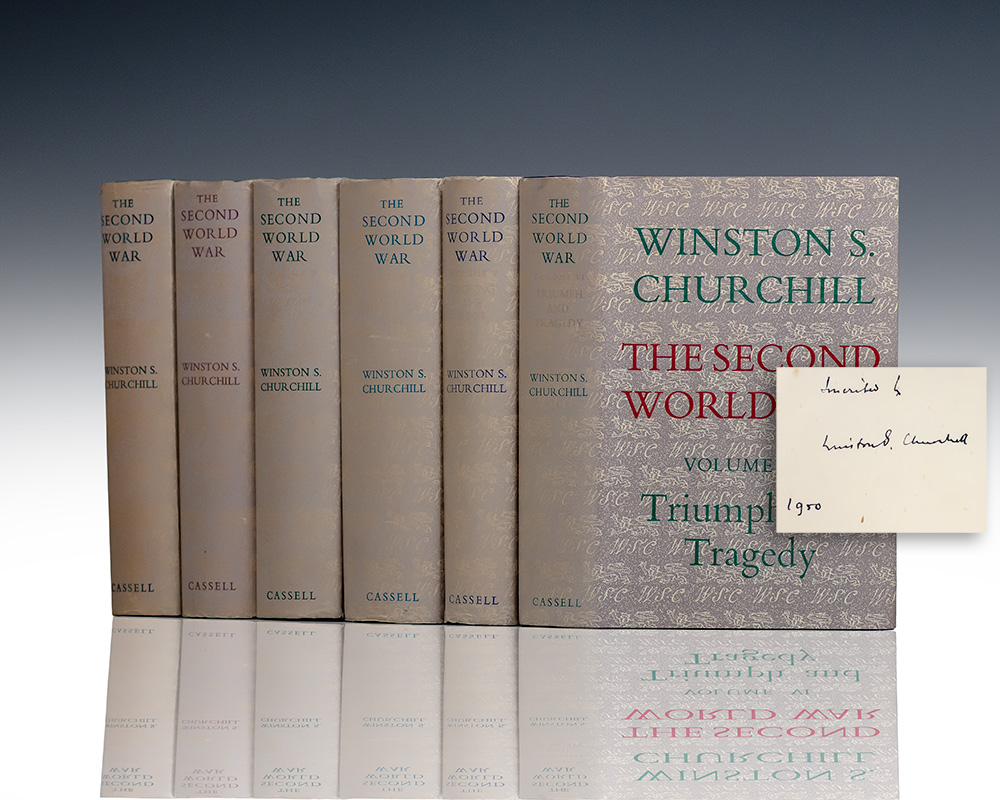 The Second World War: The Gathering Storm; Their Finest Hour; The Grand Alliance; The Hinge of Fate; Closing the Ring; Triumph and Tragedy.