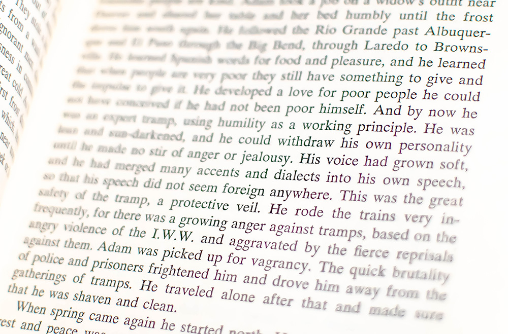 East of Eden.