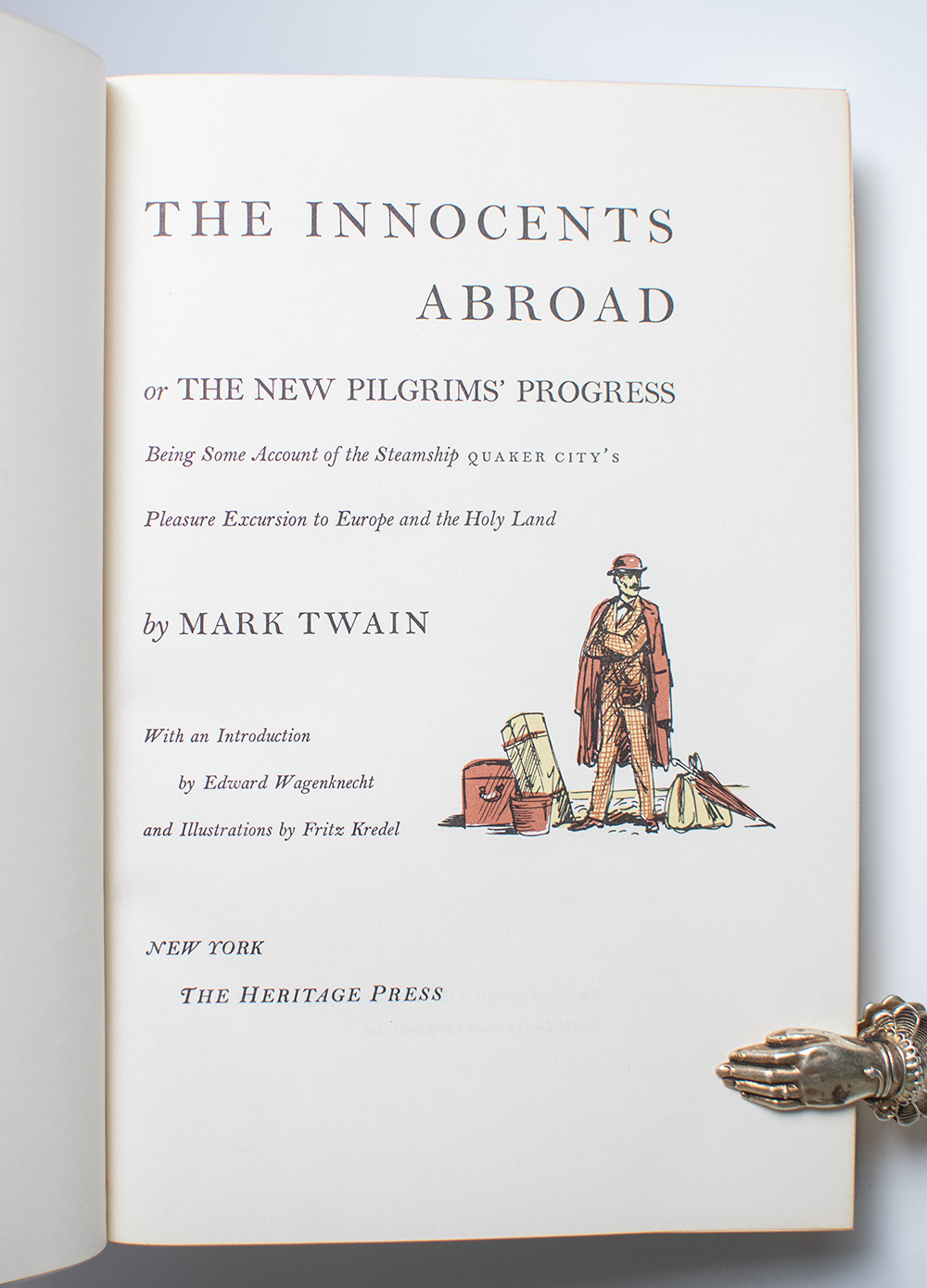 The Innocents Abroad, Or The New Pilgrims’ Progress.