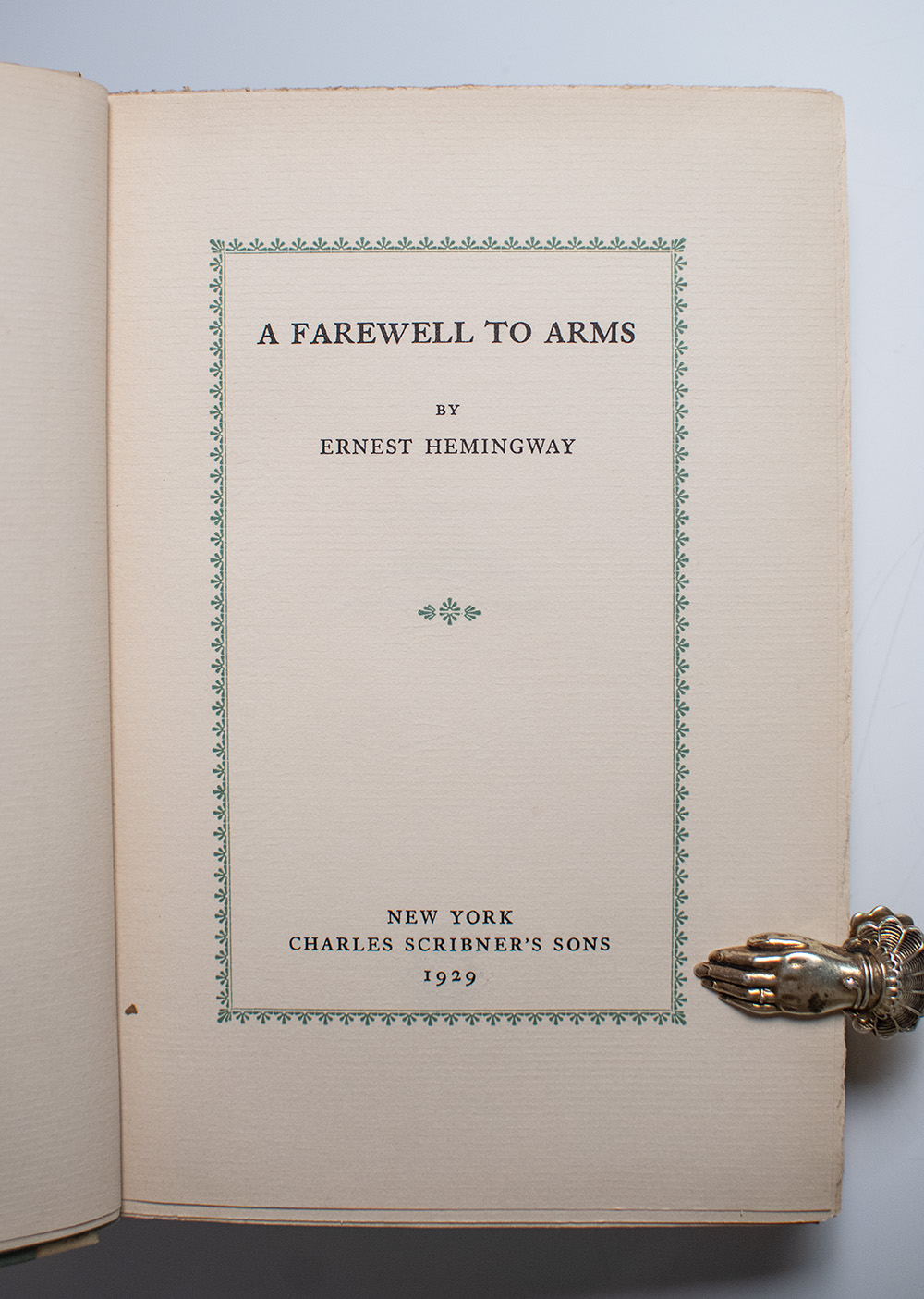 A Farewell To Arms.
