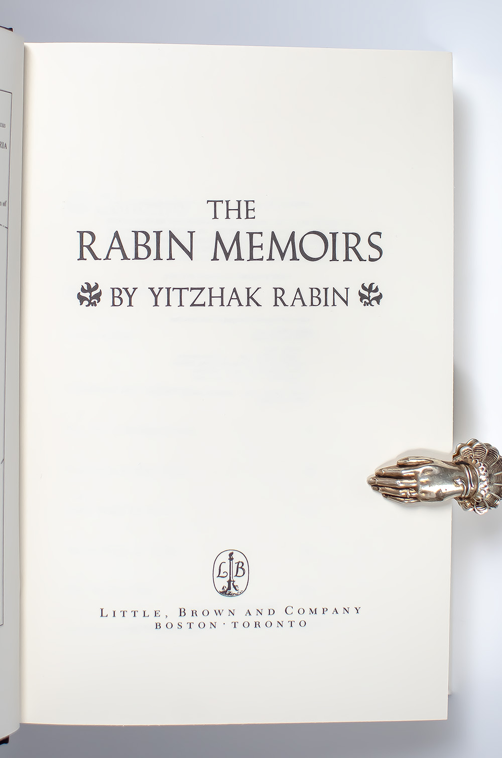 The Rabin Memoirs.