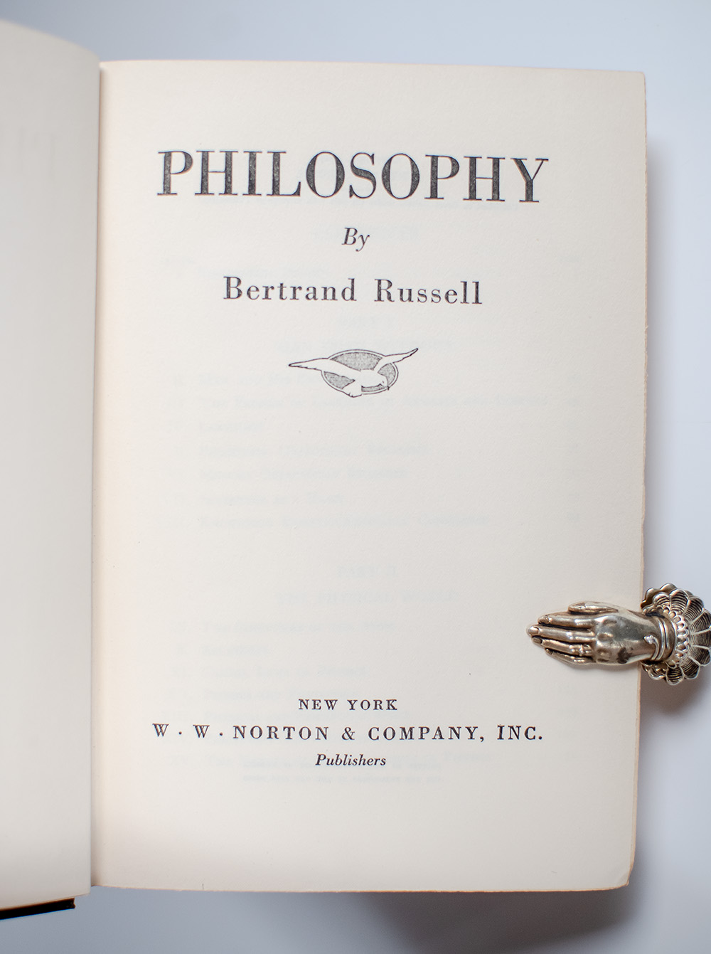 Philosophy.