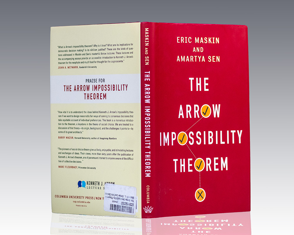 The Arrow Impossibility Theorem (Kenneth J. Arrow Lecture Series).