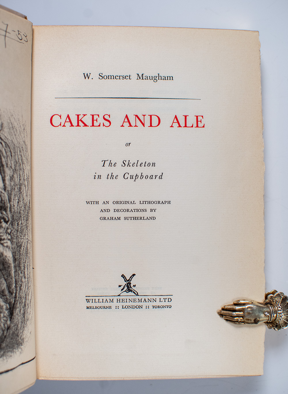 Cakes and Ale.
