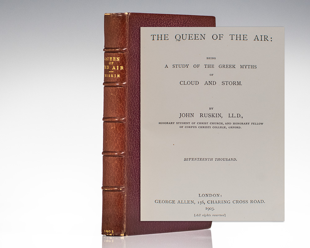 The Queen of the Air: Being a Study of the Greek Myths of Cloud and Storm.