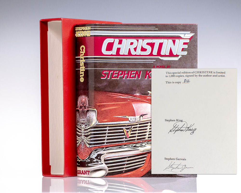 Christine. - Raptis Rare Books | Fine Rare and Antiquarian First