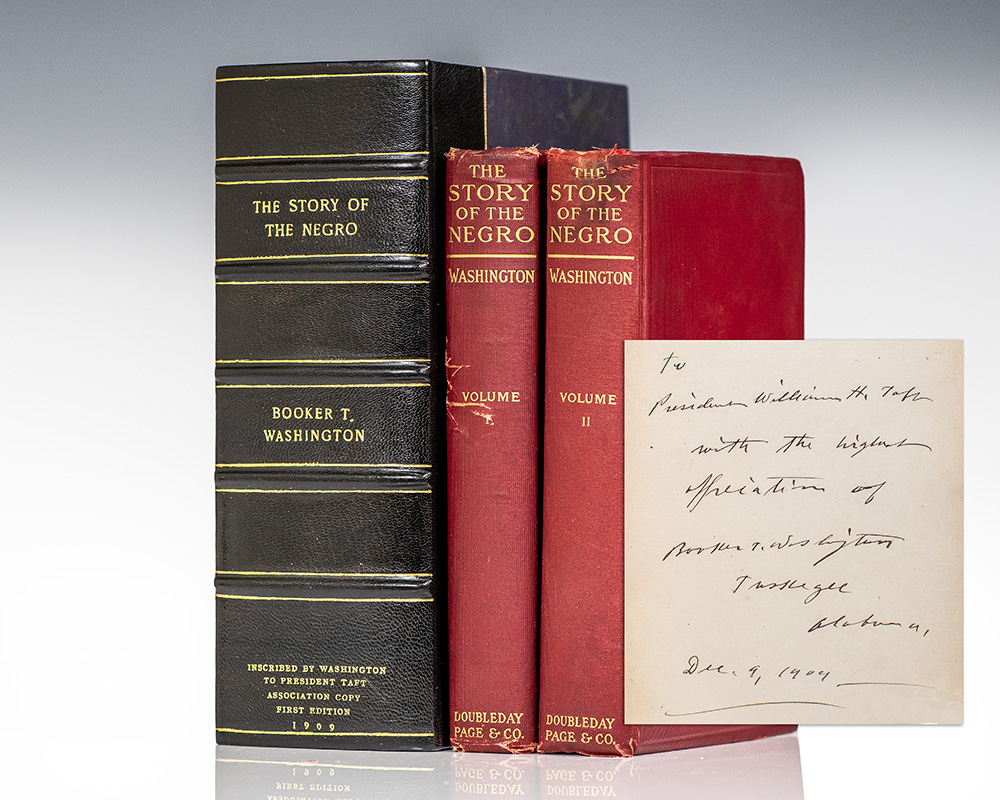 The Story of the Negro: The Rise of the Race from Slavery and The Negro as a Freeman.
