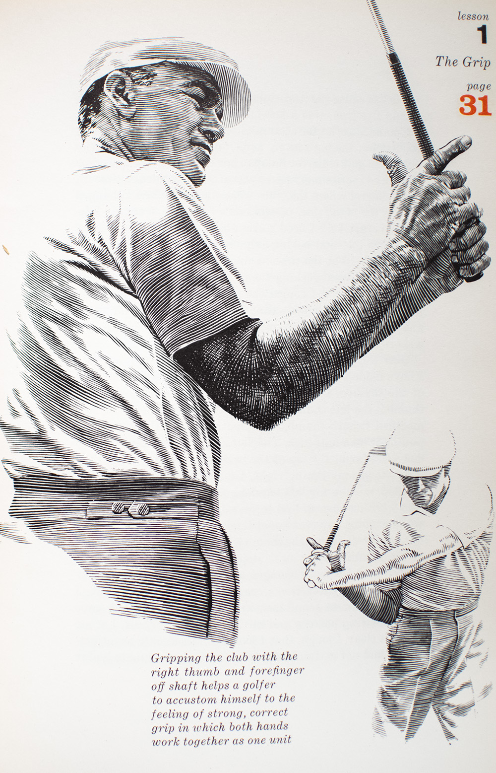 Five Lessons Ben Hogan First Edition Signed
