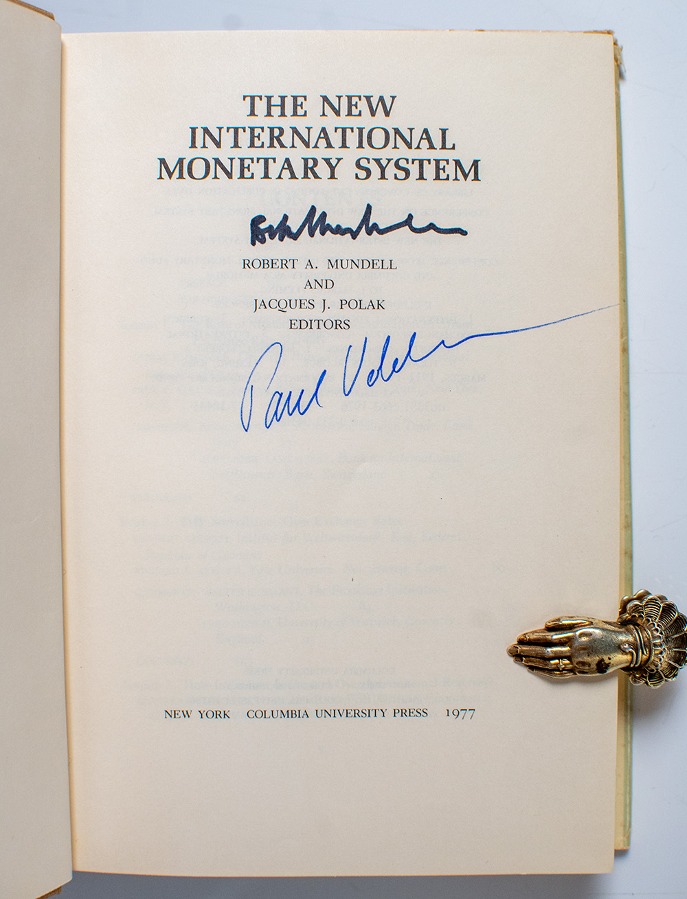 The New International Monetary System.