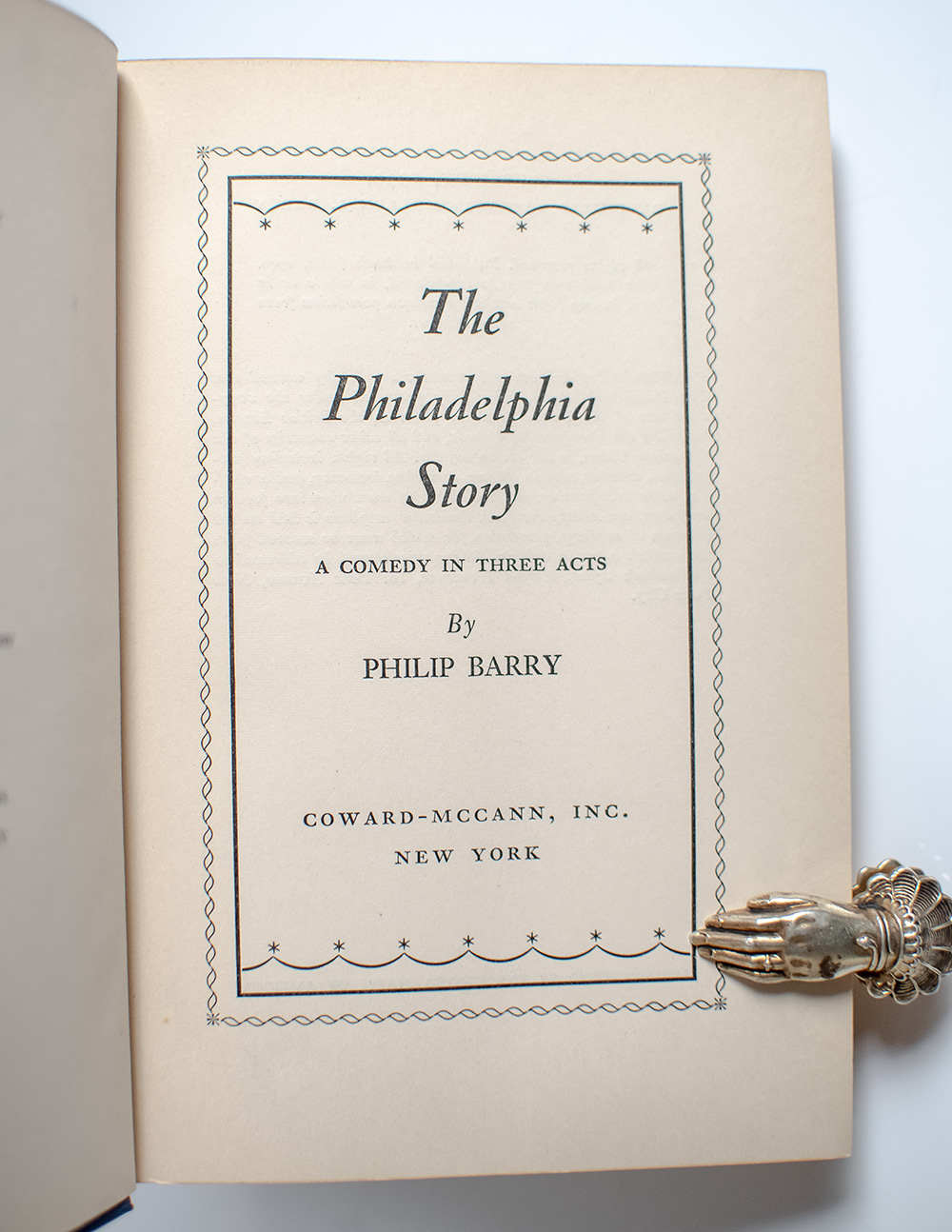 The Philadelphia Story.