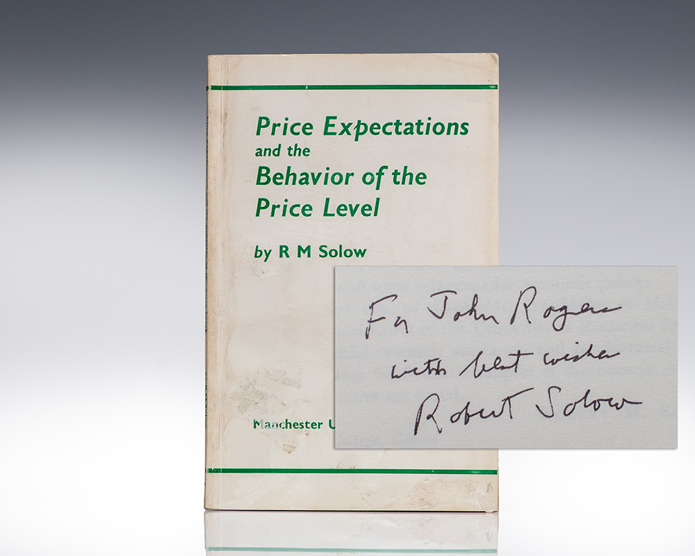 Price Expectations and the Behavior of the Price Level: Lectures Given in the University of Manchester.