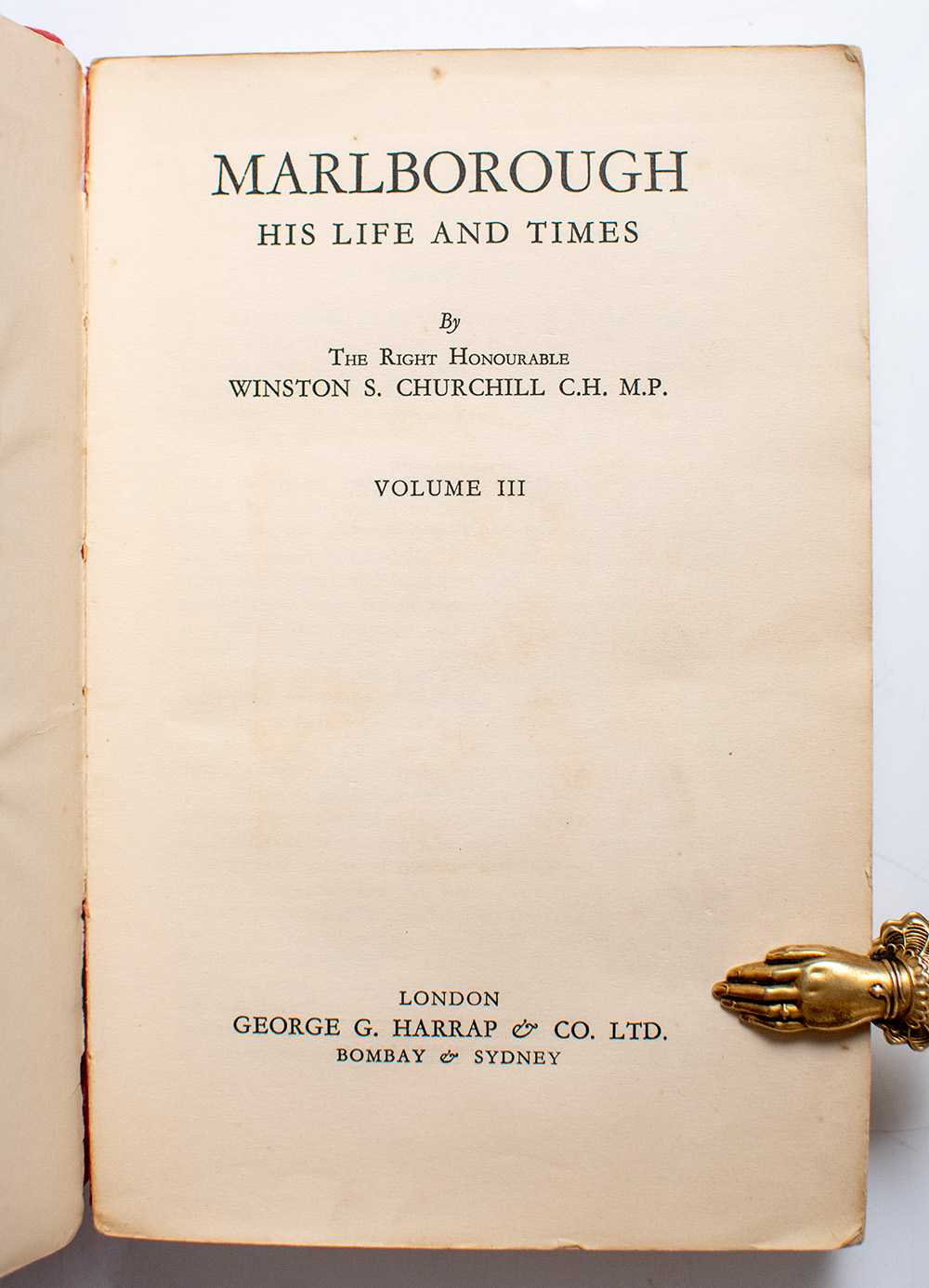 Marlborough: His Life and Times.