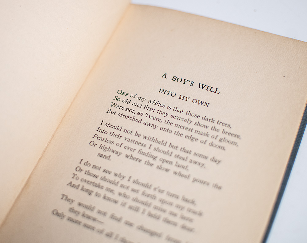 A Boy's Will.