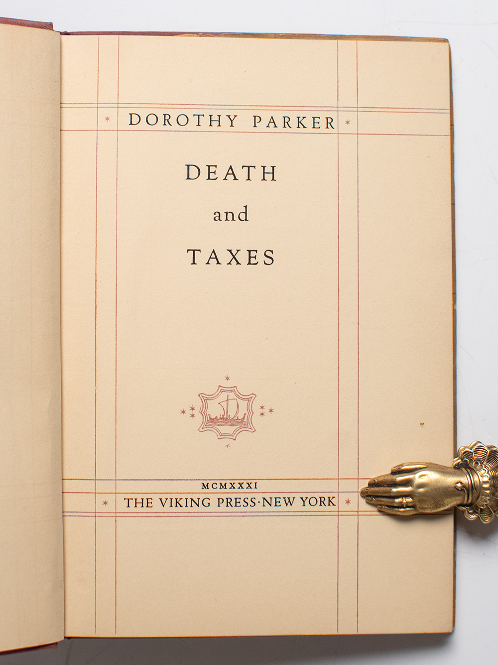 Death and Taxes.