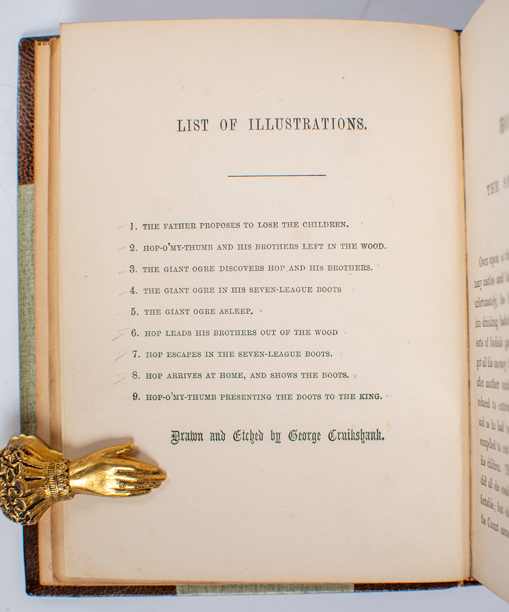 George Cruikshank's Fairy Library: Hop-O'My-Thumb and the Seven-League Boots.